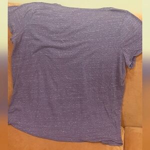 Purple V-Neck T-Shirt